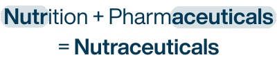 Nutrizione + Farmaceutica = Nutraceutica en
